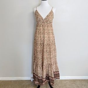 NWT Karma Highway Boho Floral Print Maxi Dress
